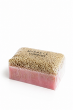 Natuurlijke pompoenvezel Geitenmelk Rozenwater zeep 100% Handmade
