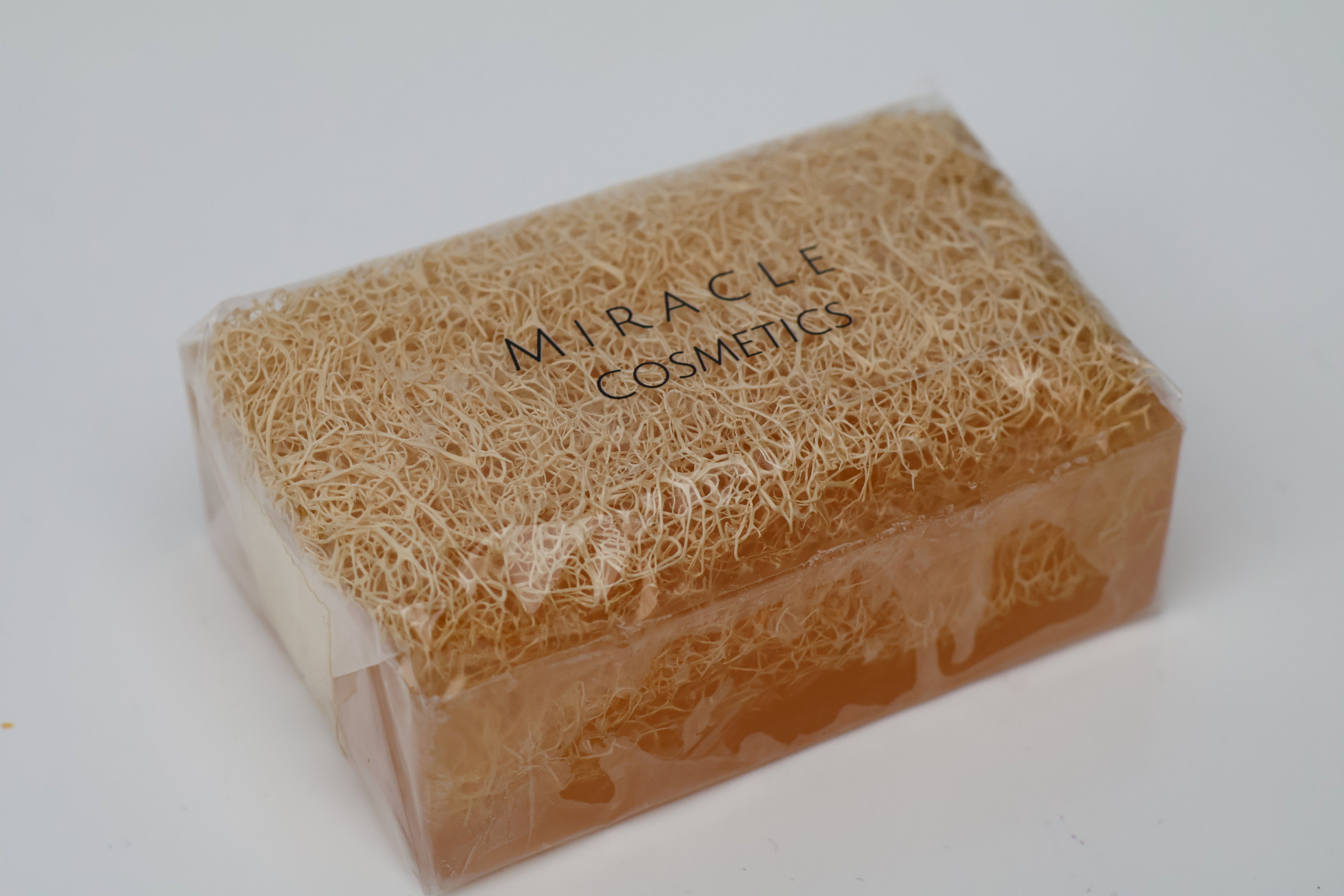 Natuurlijke pompoenvezel Rijstextract zeep 100% Handmade